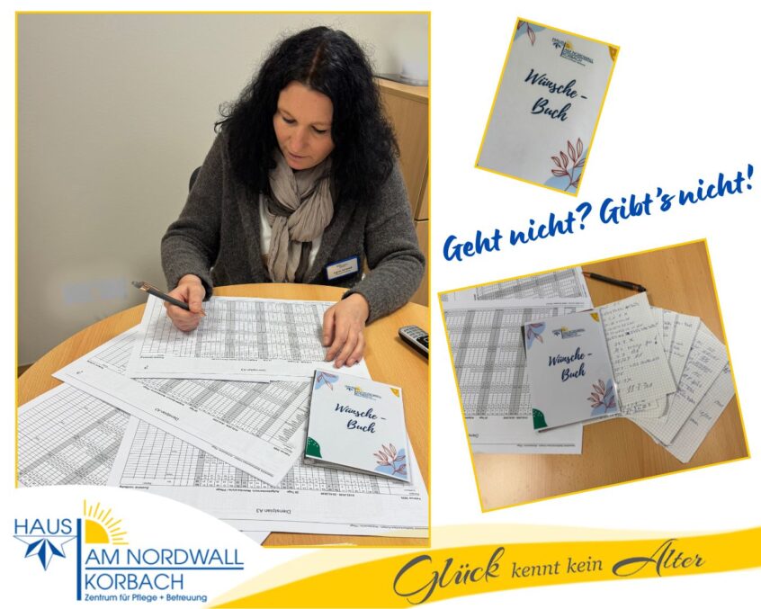 PDL Agnes Schmidt schreibt die Dienstpläne nach den Wünschen der Mitarbeitenden